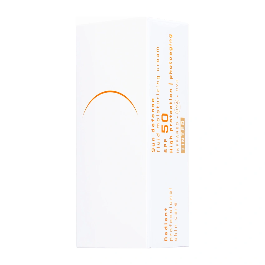 SUN DEFENSE FLUID MOISTURIZING CREAM SPF 50 TINTED